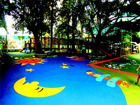 EPDM彩色环保型塑胶地面|幼儿园彩色塑胶